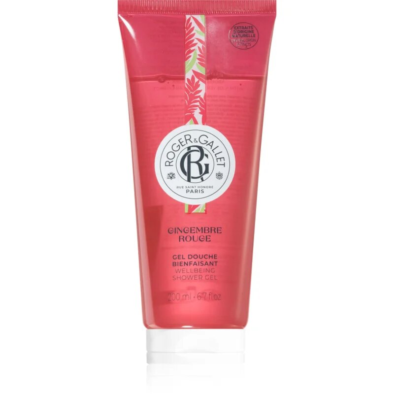 Roger & Gallet Gingembre Rouge osvežujoč gel za prhanje 200 ml