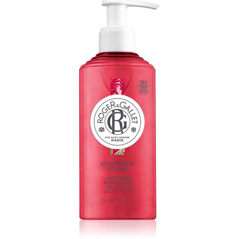 Roger & Gallet Gingembre Rouge parfumirani losjon za telo za ženske 250 ml