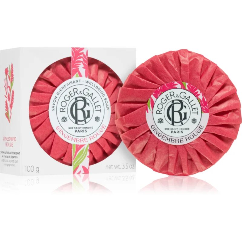 Roger & Gallet Gingembre Rouge parfumsko milo 100 g