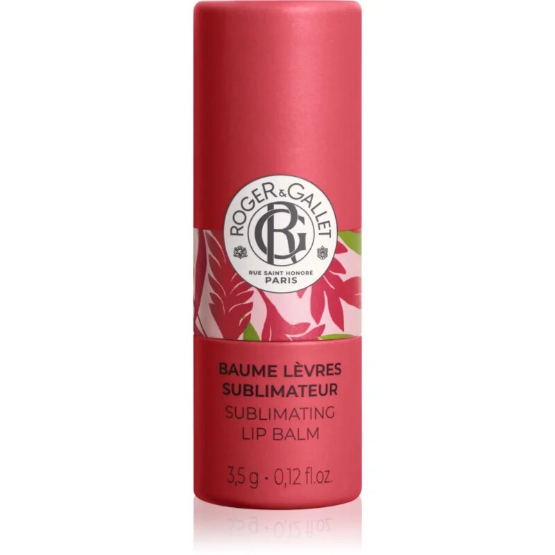 Roger & Gallet Gingembre Rouge Sublimating Lip Balm balzam za ustnice 3.5 g