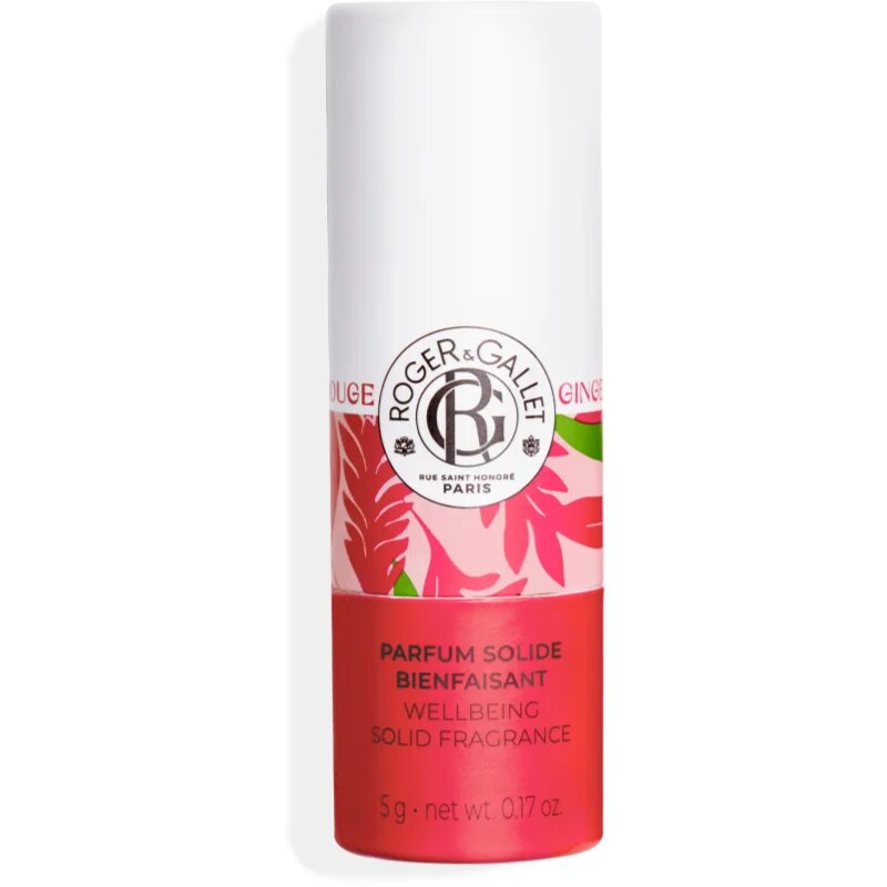 Roger & Gallet Gingembre Rouge Wellbeing Solid Fragrance trdi parfum za ženske 5 g