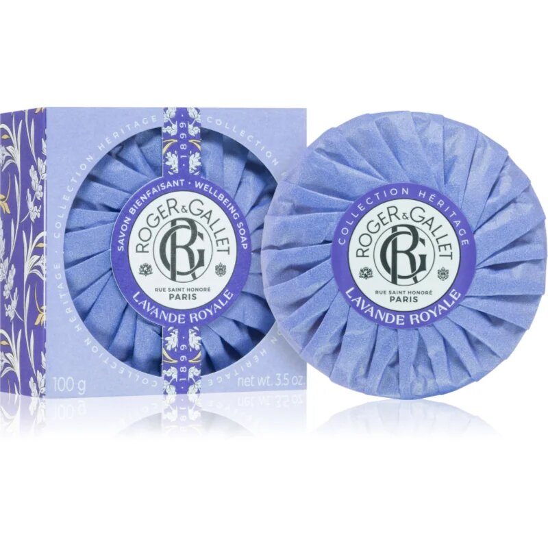 Roger & Gallet Lavande Royale parfumsko milo 100 g