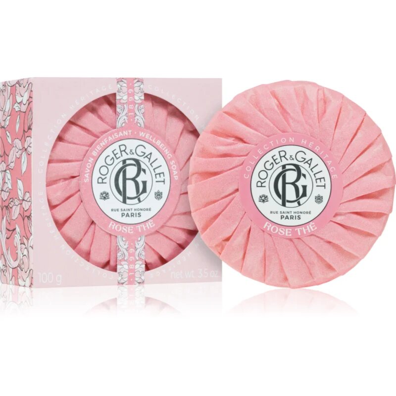Roger & Gallet Thé Rose parfumsko milo 100 g