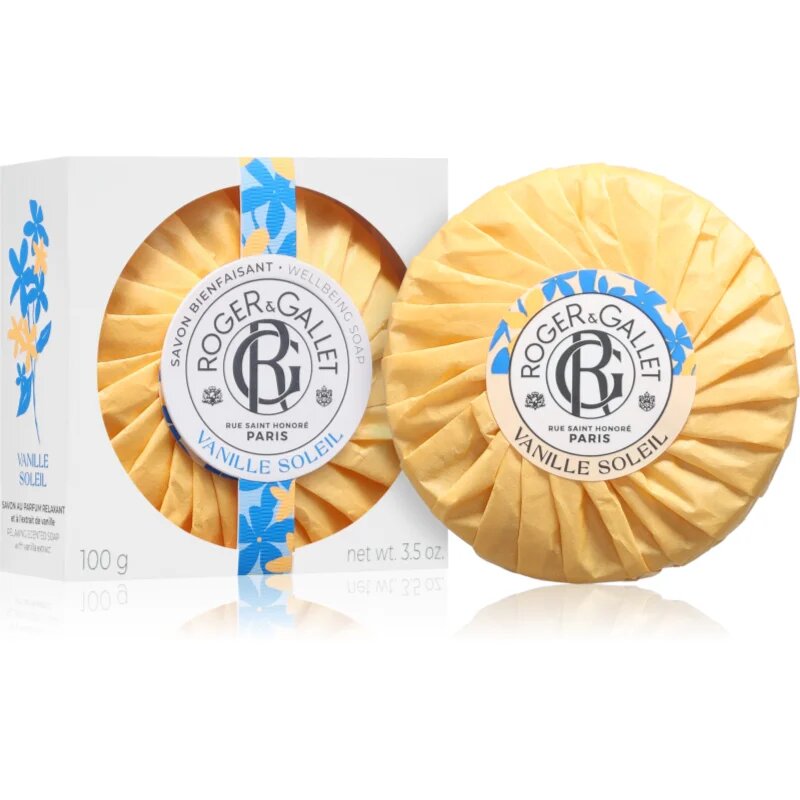 Roger & Gallet Vanille Soleil parfumsko milo 100 g