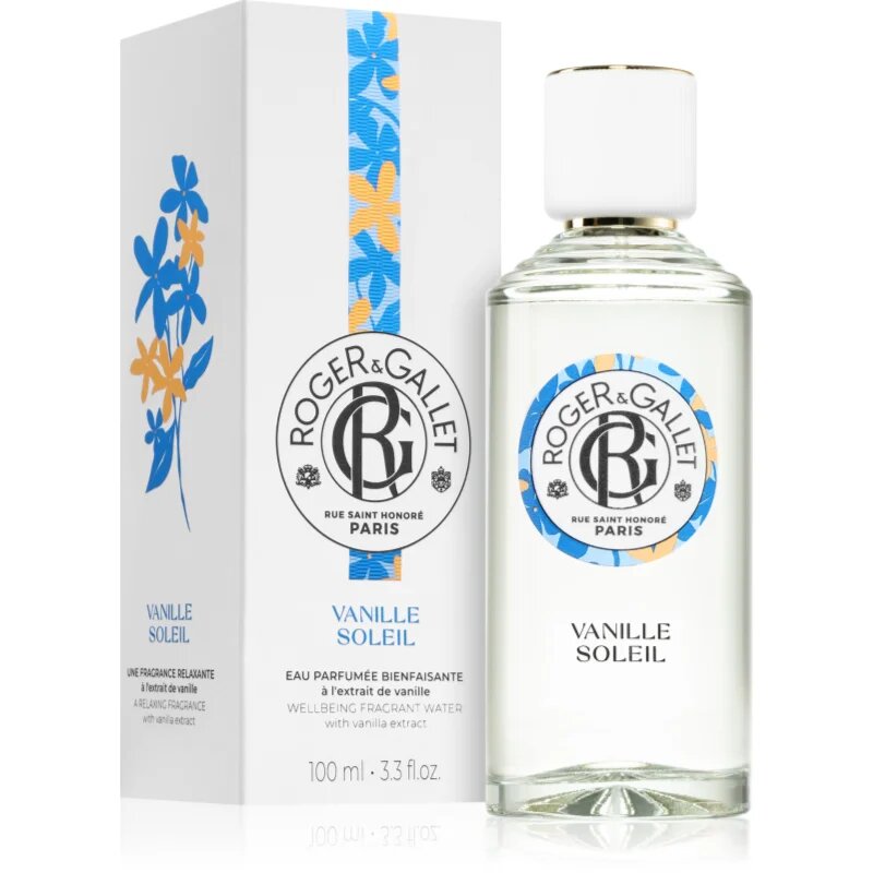 Roger & Gallet Vanille Soleil Wellbeing Fragrant Water parfumska voda za ženske 100 ml