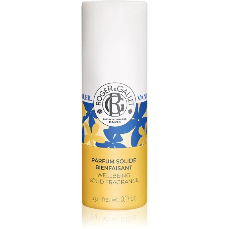 Roger & Gallet Vanille Soleil Wellbeing Solid Fragrance trdi parfum za ženske 5 g
