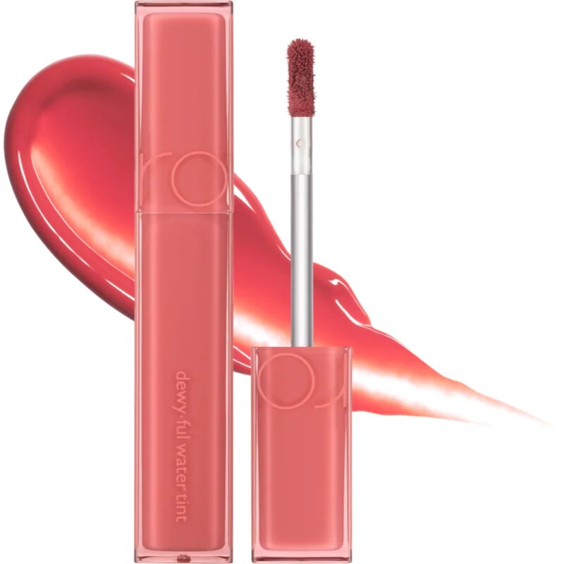 rom&nd Dewy Ful Water Tint dolgoobstojni sijaj za ustnice odtenek #01 In Coral 5 g