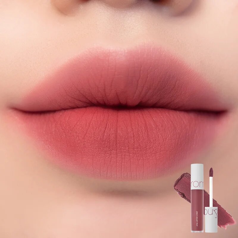 rom&nd Zero Velvet Tint kremasta šminka z mat učinkom odtenek #04 Burnt Heart 5.5 g