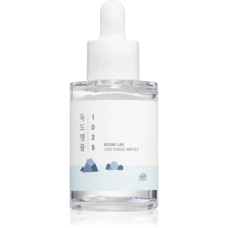 ROUND LAB 1025 Dokdo Ampoule intenzivni vlažilni serum za obraz s pomirjajočim učinkom 45 g