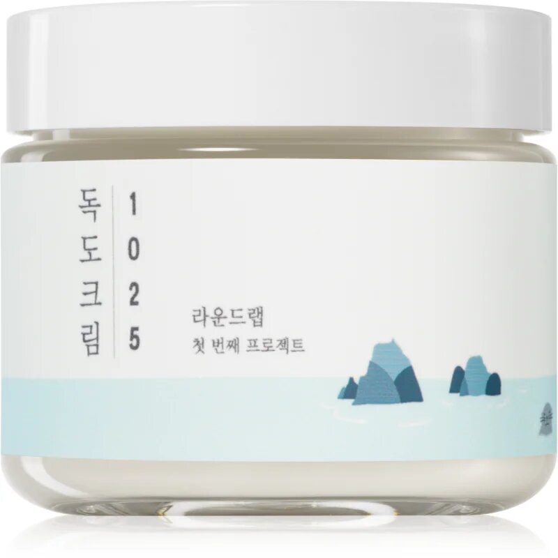 ROUND LAB 1025 Dokdo Cream regeneracijska in vlažilna krema za suho in občutljivo kožo 80 ml