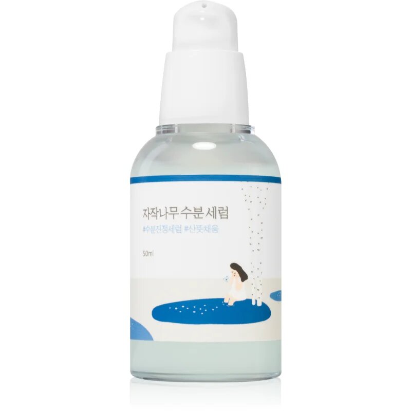 ROUND LAB Birch Juice Moisturizing Serum regeneracijski in vlažilni serum za dehidrirano suho kožo 50 ml