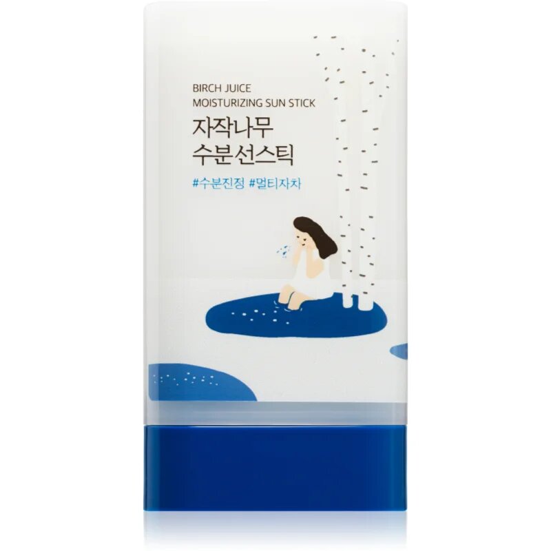 ROUND LAB Birch Juice Moisturizing Sun Stick krema za sončenje v paličici s hladilnim učinkom SPF 50+ 19 g
