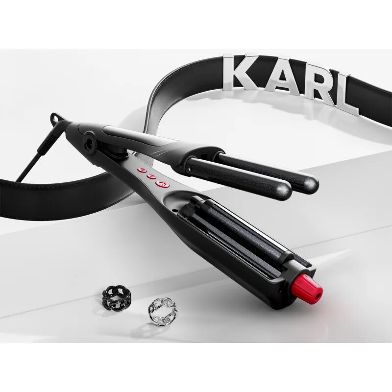 Rowenta Karl Lagerfeld Waves Addict CF471LF0 kodralnik za trojne kodre za lase