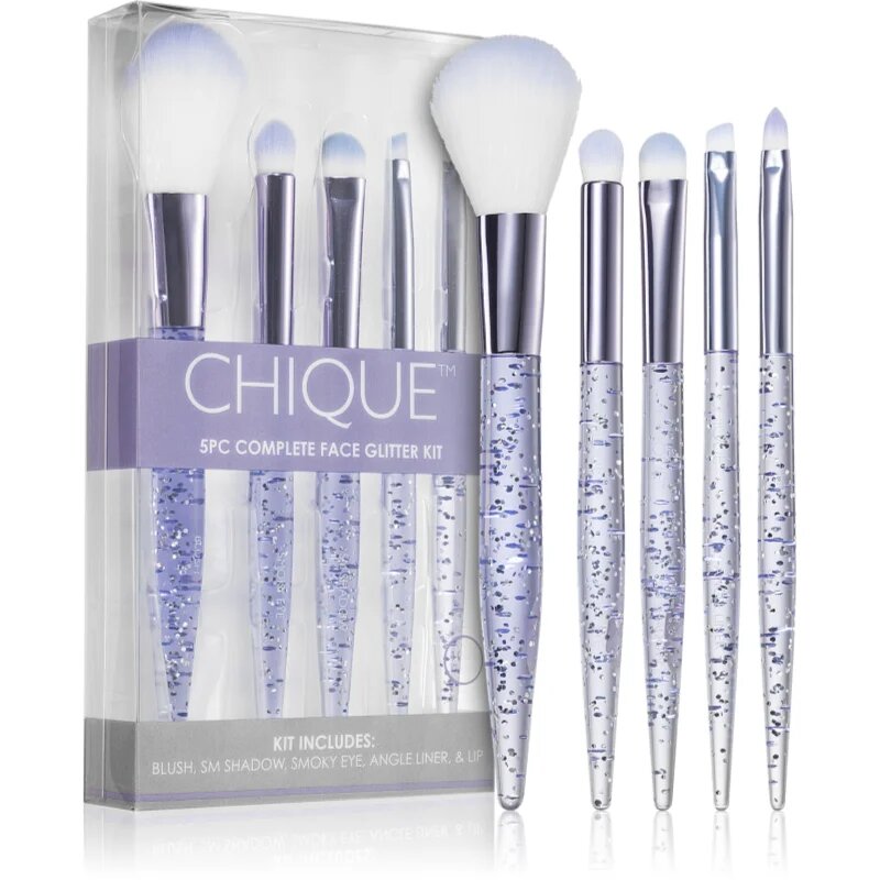 Royal and Langnickel Chique Glitter set čopičev za odličen videz 5 kos