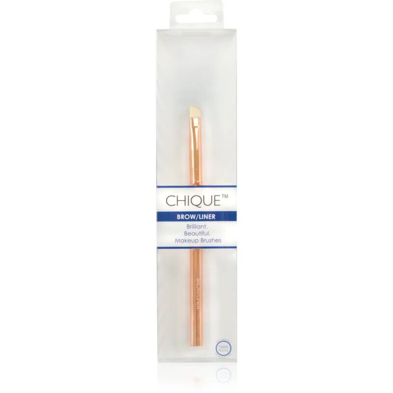 Royal and Langnickel Chique Rose Gold čopič za obrvi in oči 1 kos