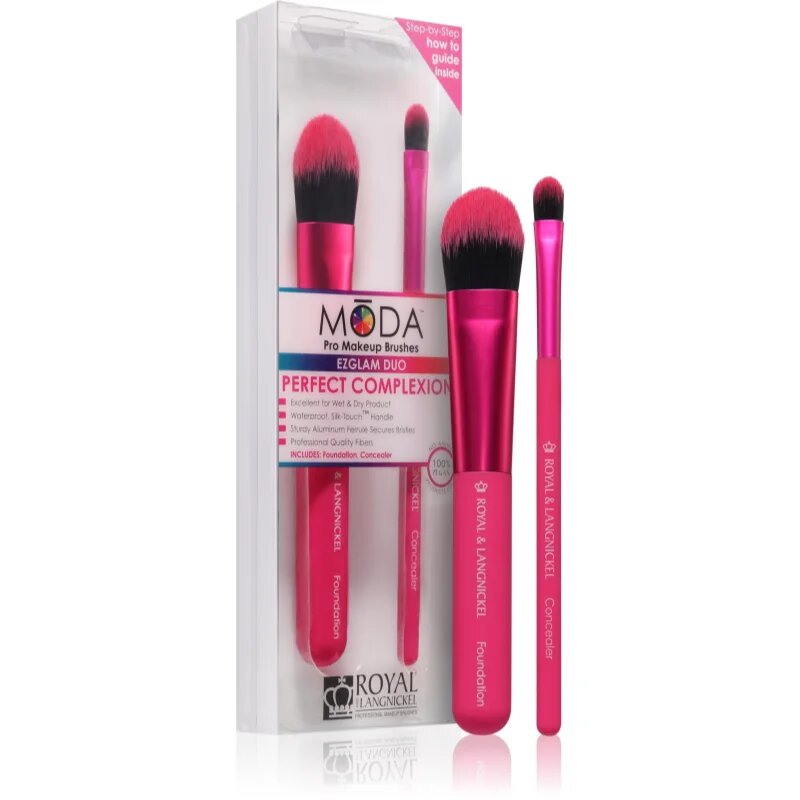 Royal and Langnickel MŌDA EZGLAM DUO Perfect Complexion set čopičev