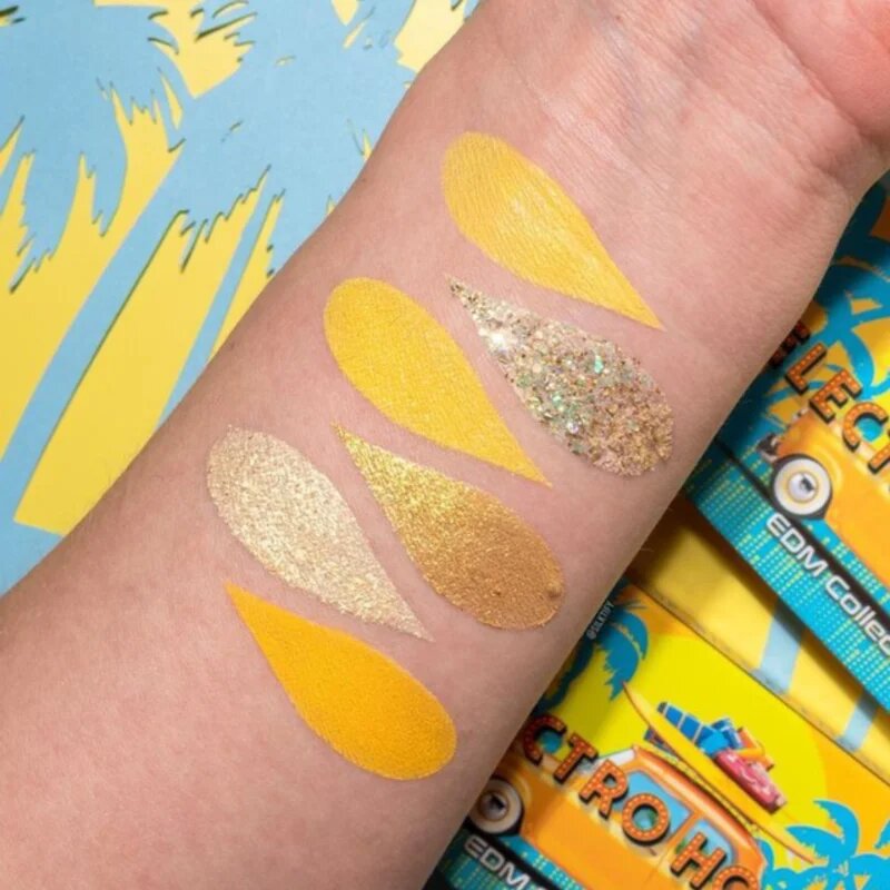 Rude Cosmetics EDM Collection paleta senčil za oči odtenek Electro House 6 g