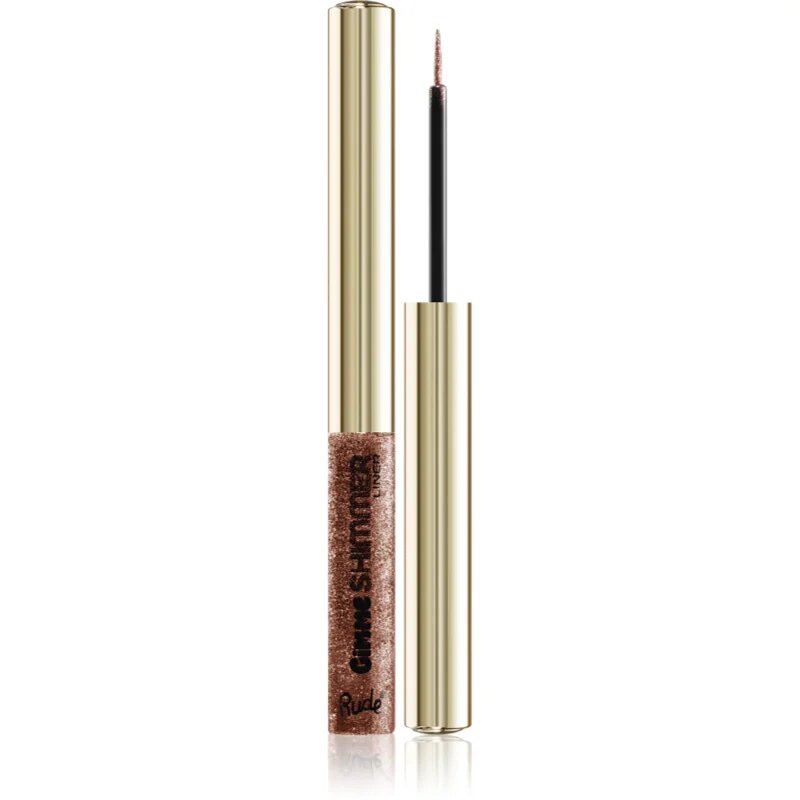 Rude Cosmetics Gimme Shimmer dolgoobstojno črtalo za oči odtenek Lucky Penny 2.5 g