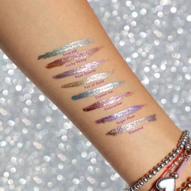 Rude Cosmetics Gimme Shimmer dolgoobstojno črtalo za oči odtenek Lucky Penny 2.5 g