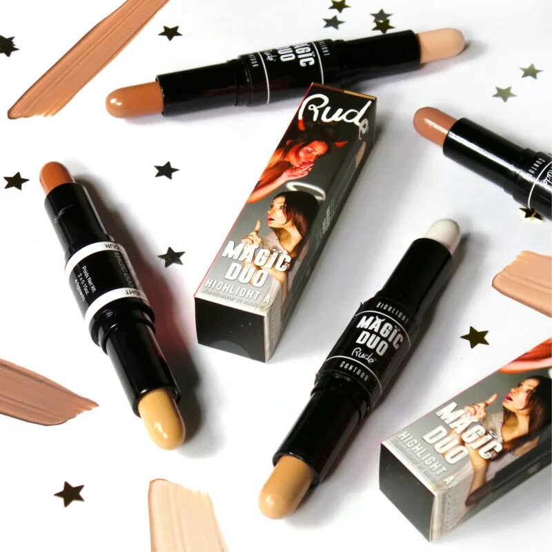 Rude Cosmetics Magic Duo obojestranski korektor odtenek Light 4.5 g