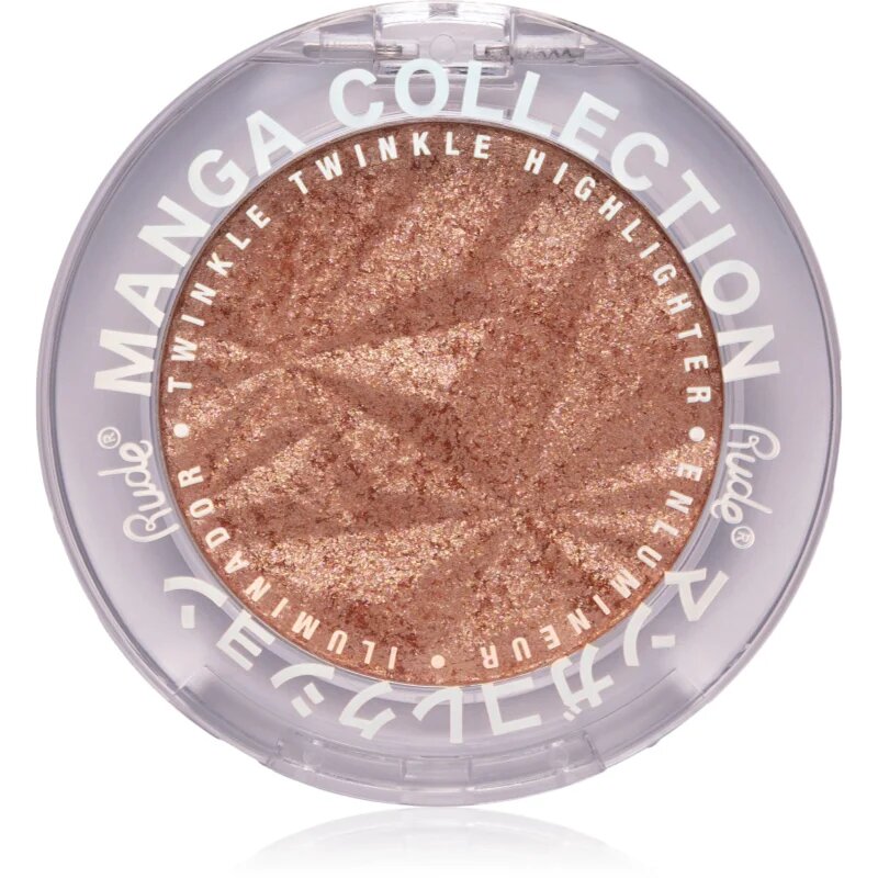 Rude Cosmetics Manga Collection Twinkle Twinkle Highlighter kompaktni pudrasti osvetljevalec odtenek Rudeko's Dragon 4 g