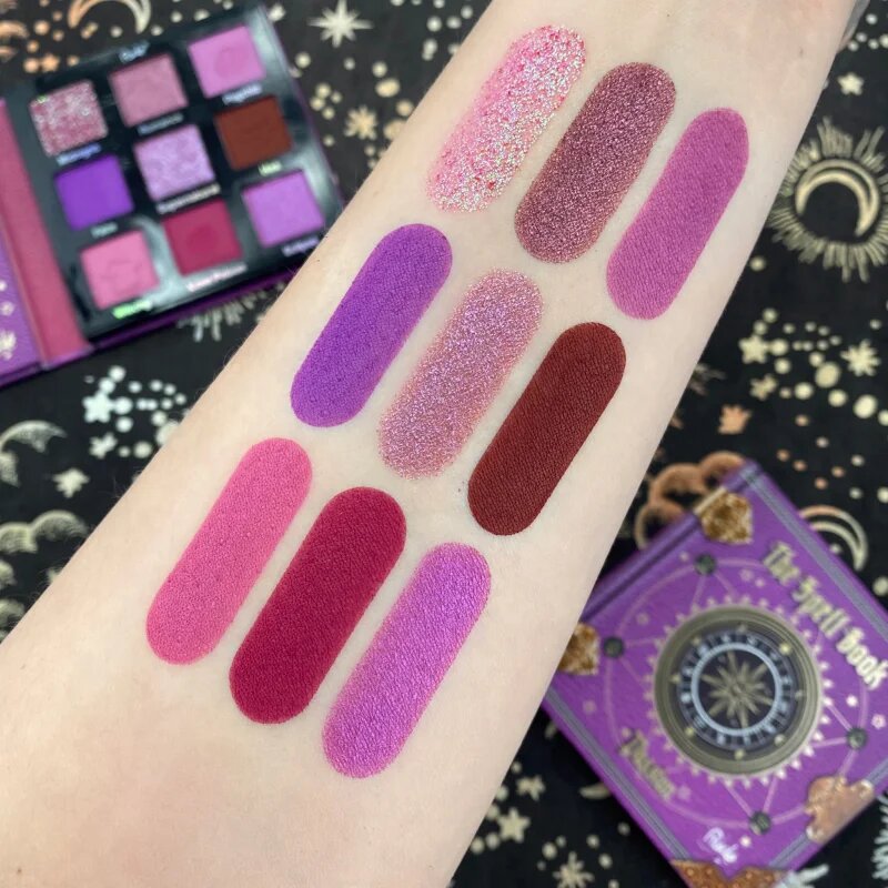 Rude Cosmetics The Spell Book paleta senčil za oči odtenek Passion 10.8 g