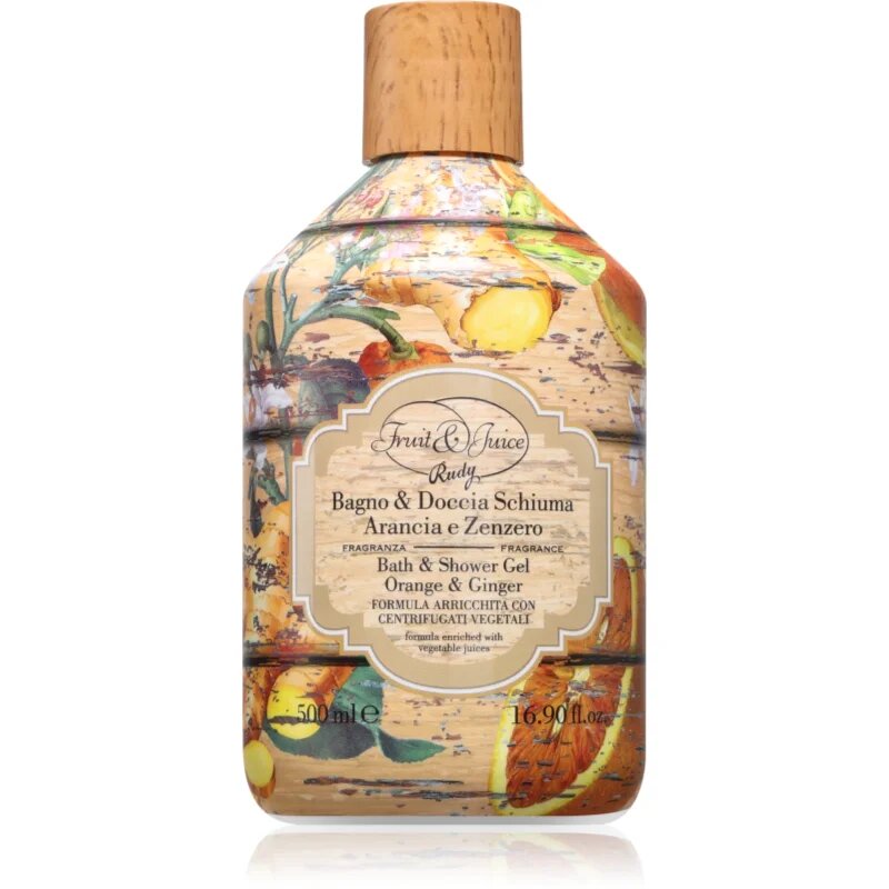 Rudy - Le Maioliche Arancia e Zenzero gel za prhanje 500 ml