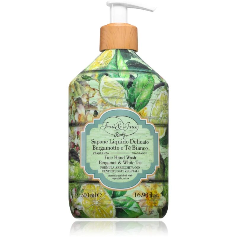 Rudy - Le Maioliche Bergamot & White Tea Fine tekoče milo 500 ml