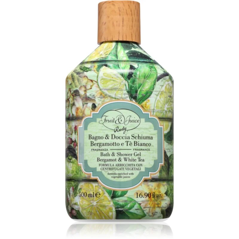 Rudy - Le Maioliche Bergamotto & The Bianco gel za prhanje 500 ml
