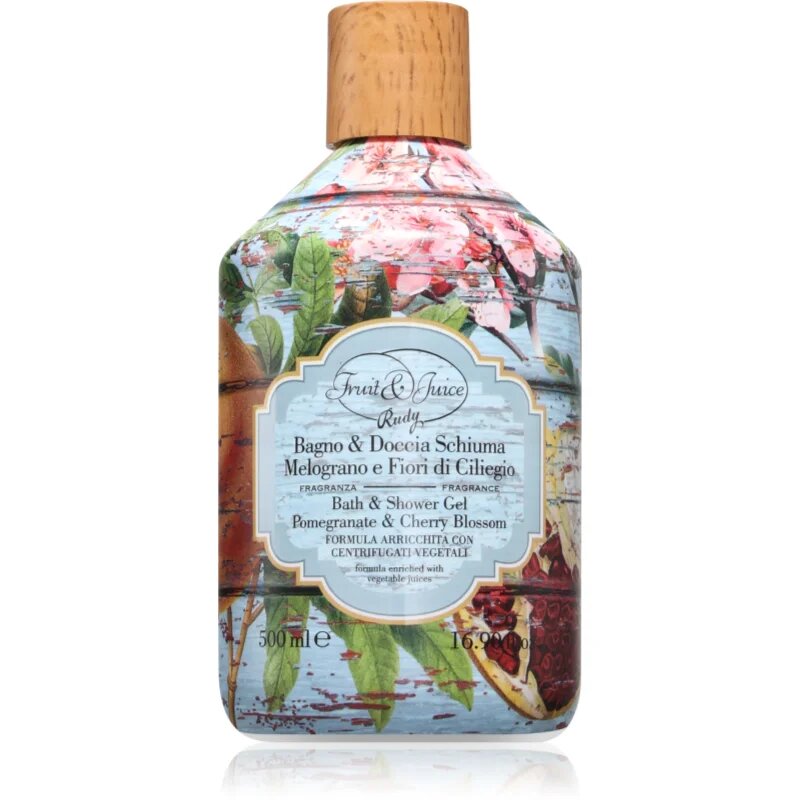 Rudy - Le Maioliche Melograno e Fiori di Ciliegio gel za prhanje 500 ml
