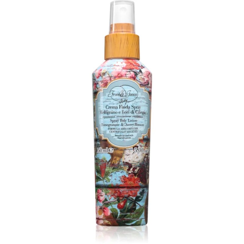 Rudy - Le Maioliche Melograno e Fiori di Ciliegio pršilo za telo 150 ml