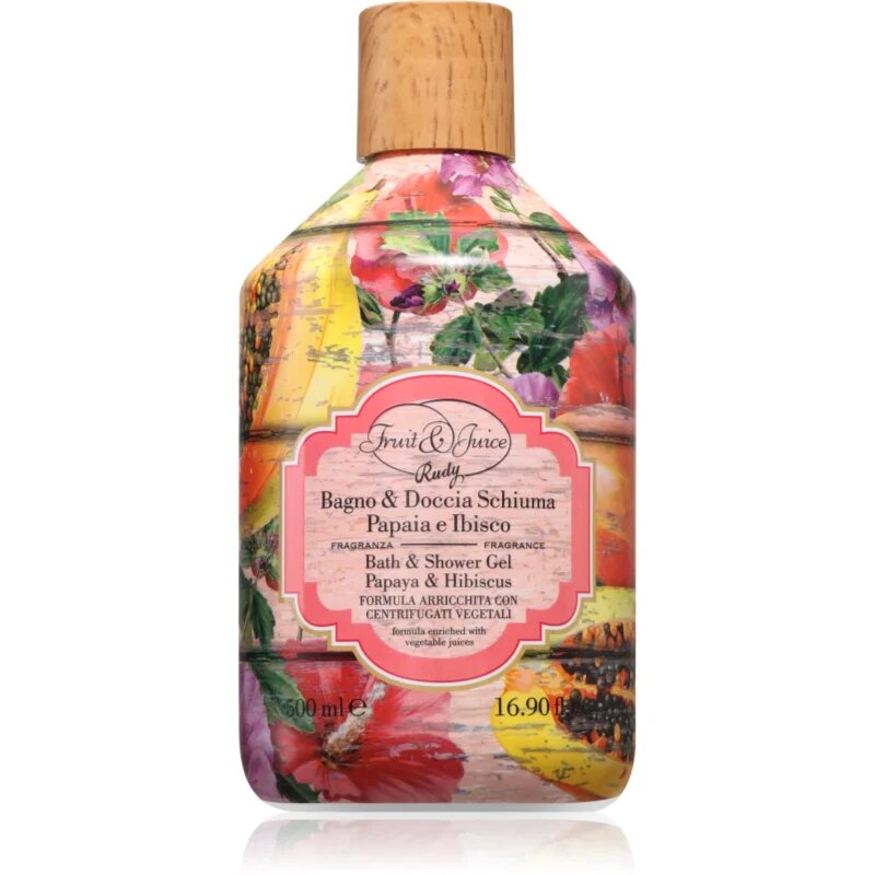 Rudy - Le Maioliche Papaya & Ibisco gel za prhanje 500 ml