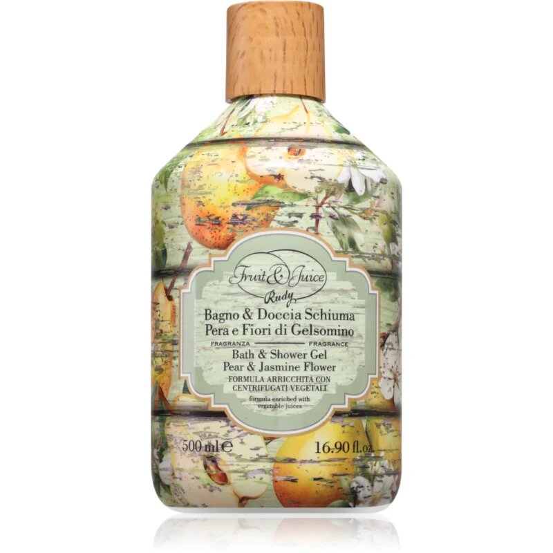 Rudy - Le Maioliche Pera & Gelsomino Bath gel za prhanje 500 ml