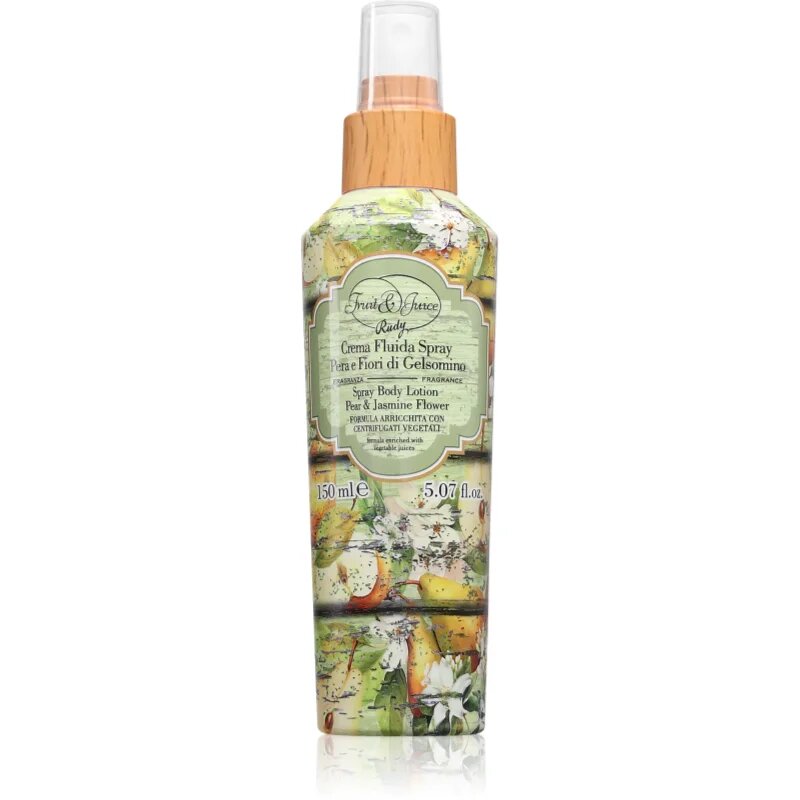 Rudy - Le Maioliche Pera & Gelsomino pršilo za telo 150 ml