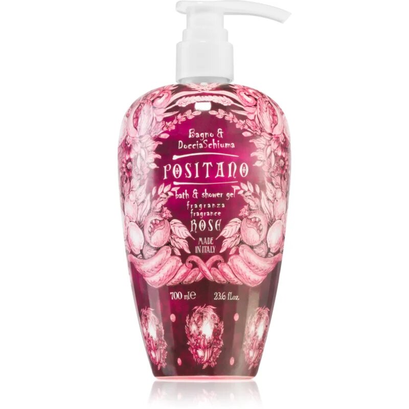 Rudy - Le Maioliche Positano Rosa Damascena pena za prhanje za kopel 700 ml