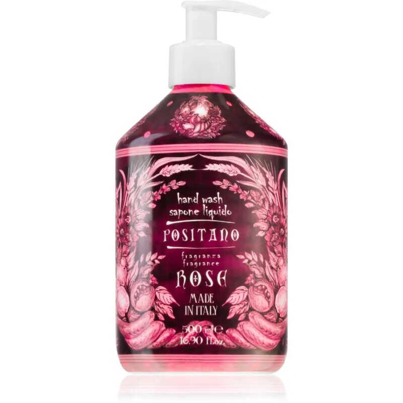 Rudy - Le Maioliche Positano Rosa Damascena tekoče milo za roke 500 ml