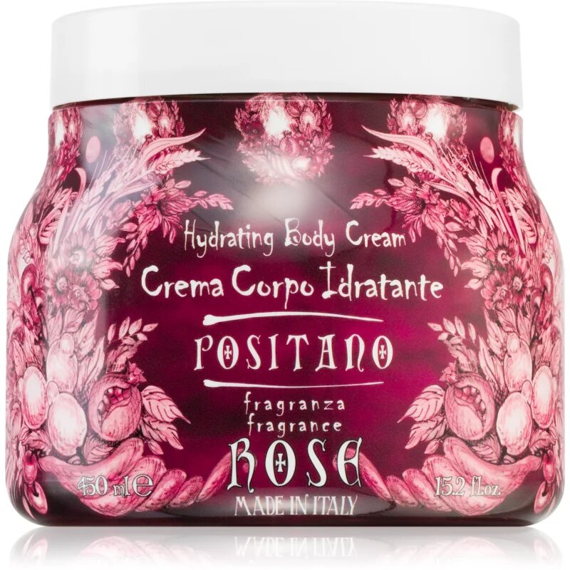 Rudy - Le Maioliche Positano Rosa Damascena vlažilna krema za telo 450 ml
