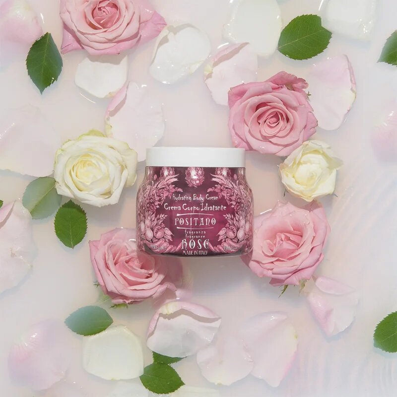 Rudy - Le Maioliche Positano Rosa Damascena vlažilna krema za telo 450 ml