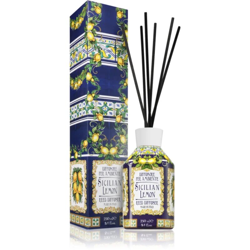 Rudy - Le Maioliche Sicilian Lemon aroma difuzor s polnilom 250 ml