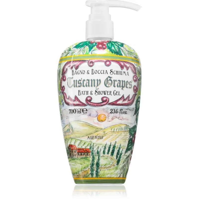 Rudy - Le Maioliche Tuscany Grapes gel za prhanje in kopanje 700 ml