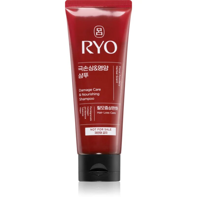 RYO Damage Care & Nourishing Shampoo intenzivno regeneracijski šampon za poškodovane lase 112 ml