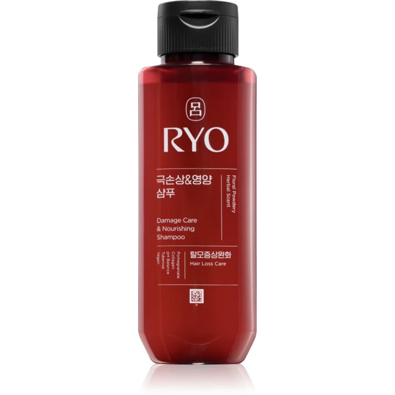 RYO Damage Care & Nourishing Shampoo intenzivno regeneracijski šampon za poškodovane lase 180 ml