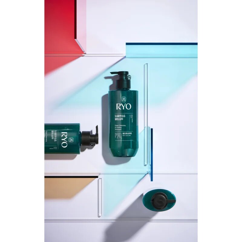 RYO Deep Cleansing & Cooling Shampoo globinsko čistilni šampon s hladilnim učinkom 480 ml