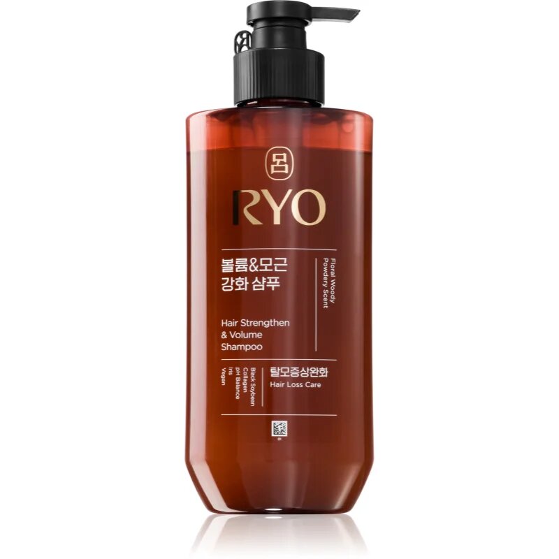 RYO Hair Strengthen & Volume Shampoo šampon za krepitev las za volumen las 480 ml