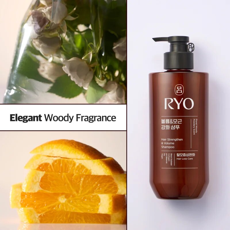 RYO Hair Strengthen & Volume Shampoo šampon za krepitev las za volumen las 480 ml