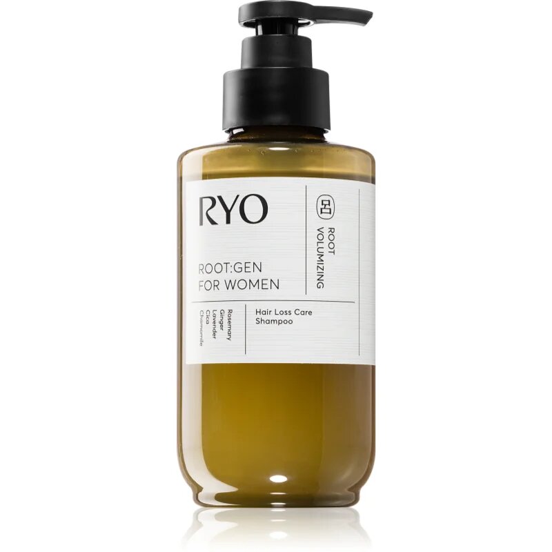 RYO Root:Gen Hair Loss Care Shampoo krepilni šampon proti izpadanju las za ženske 353 ml