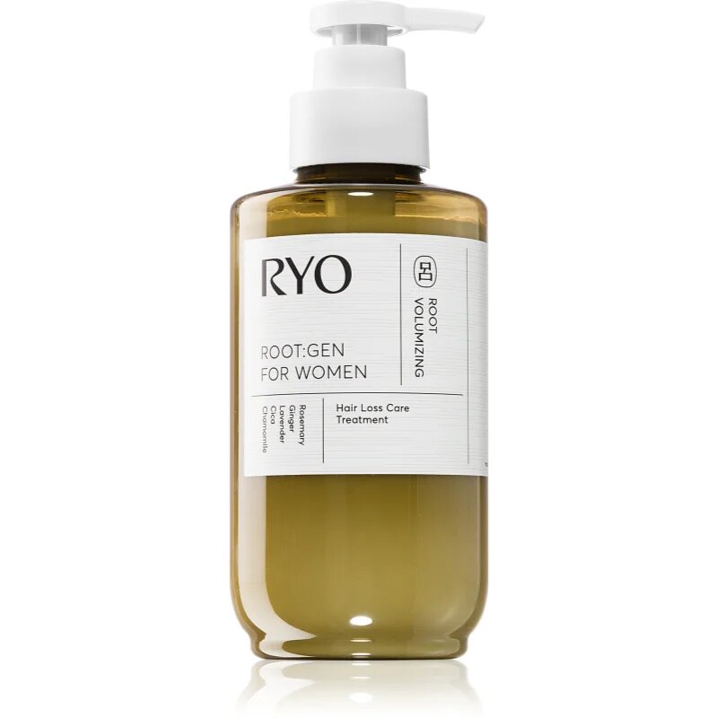 RYO Root:Gen Hair Loss Care Treatment krepilna nega proti izpadanju las za ženske 353 ml