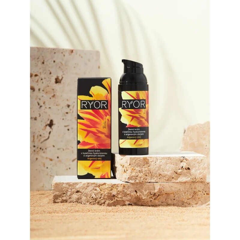 RYOR Argan Oil dnevna krema s hialuronsko kislino 50 ml