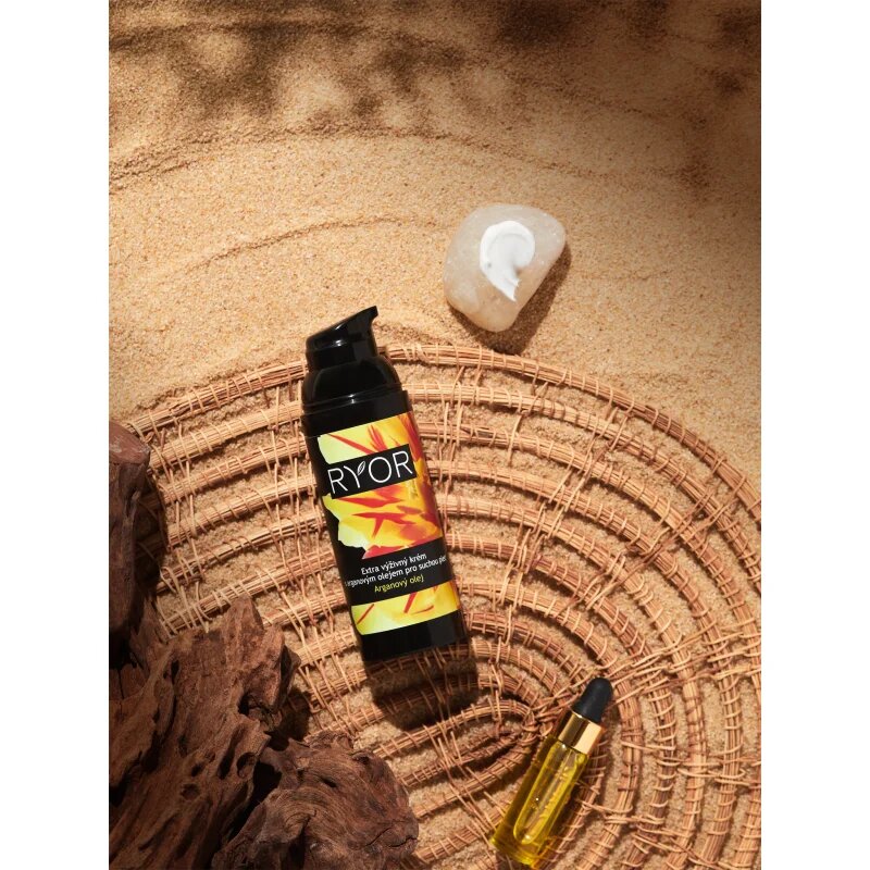 RYOR Argan Oil ekstra hranilna krema za suho kožo 50 ml