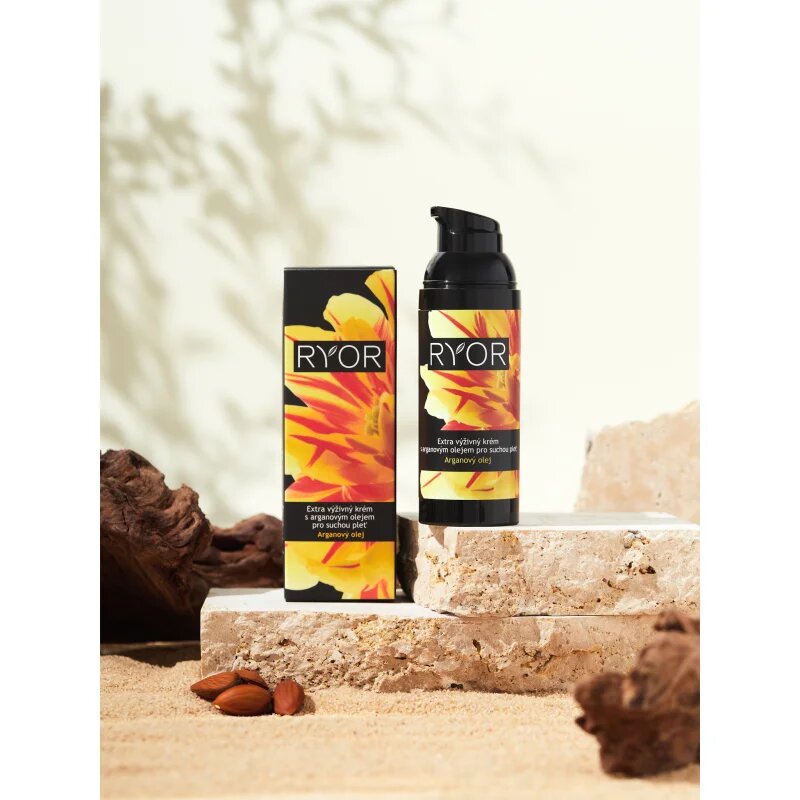 RYOR Argan Oil ekstra hranilna krema za suho kožo 50 ml